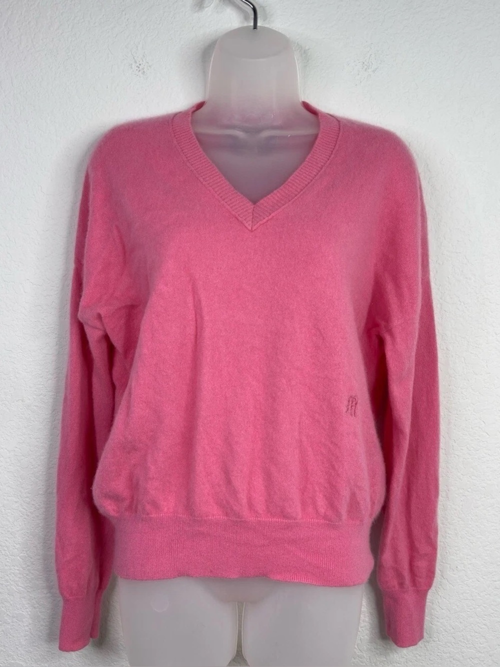 Maje Pink cashmere sweater